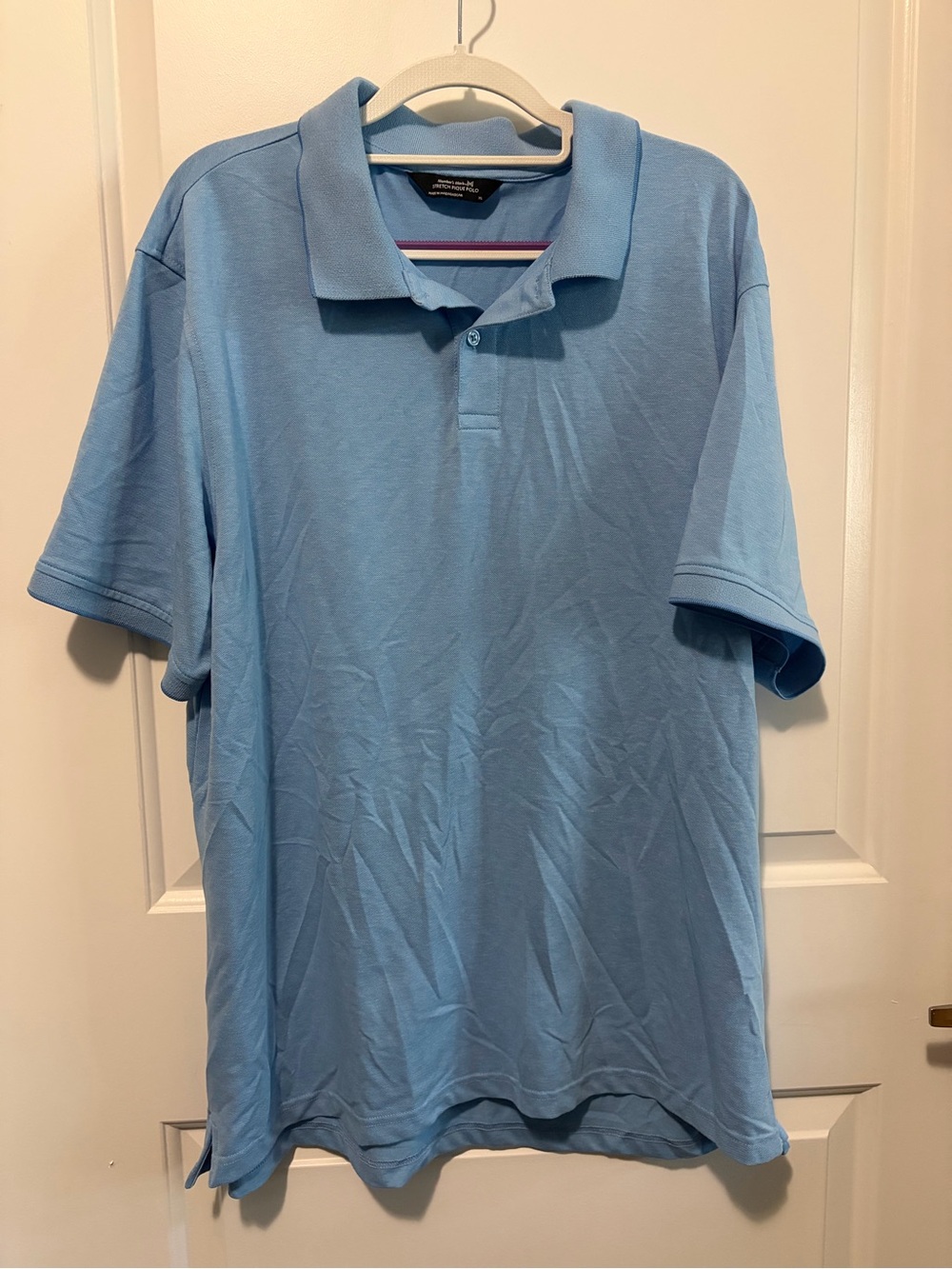 Men's Light Blue Polo Shirt - Casual Everyday Style